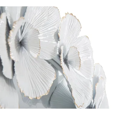 LUSTRO WHITE FLOWER 82 2,6 85,5 cm (WYMIAR WEWNĘTRZNY Ø 62 cm)